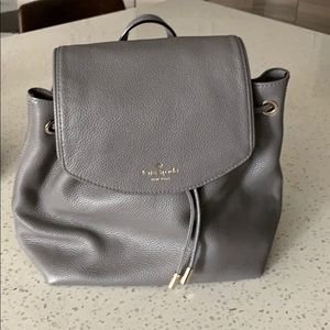 Kate Spade Grey Backpack